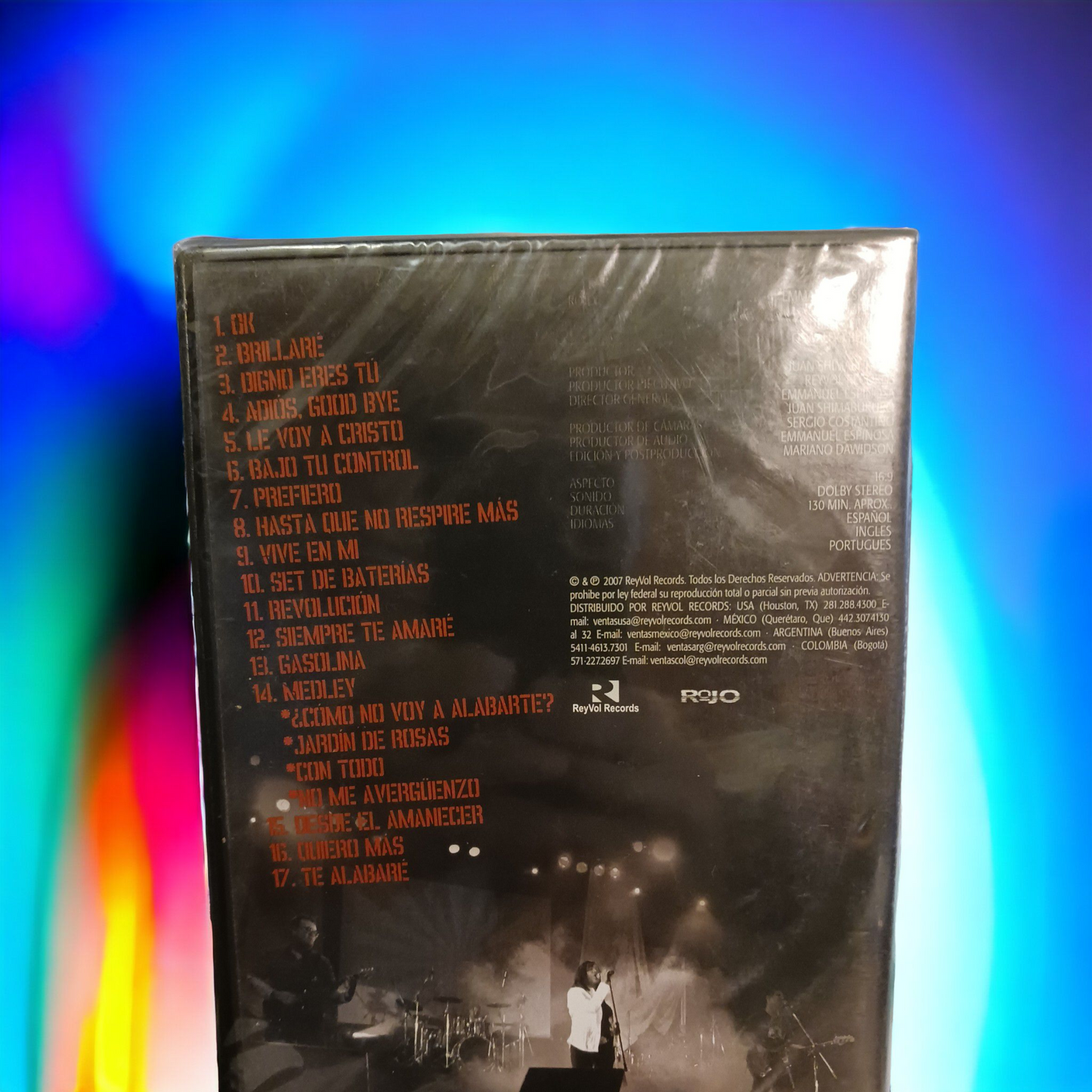 ROJO  EN VIVO - DVD